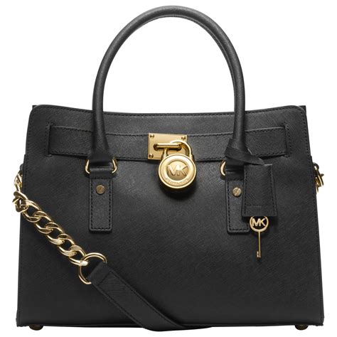 michael kors tasche hamilton|Michael Kors leather satchel.